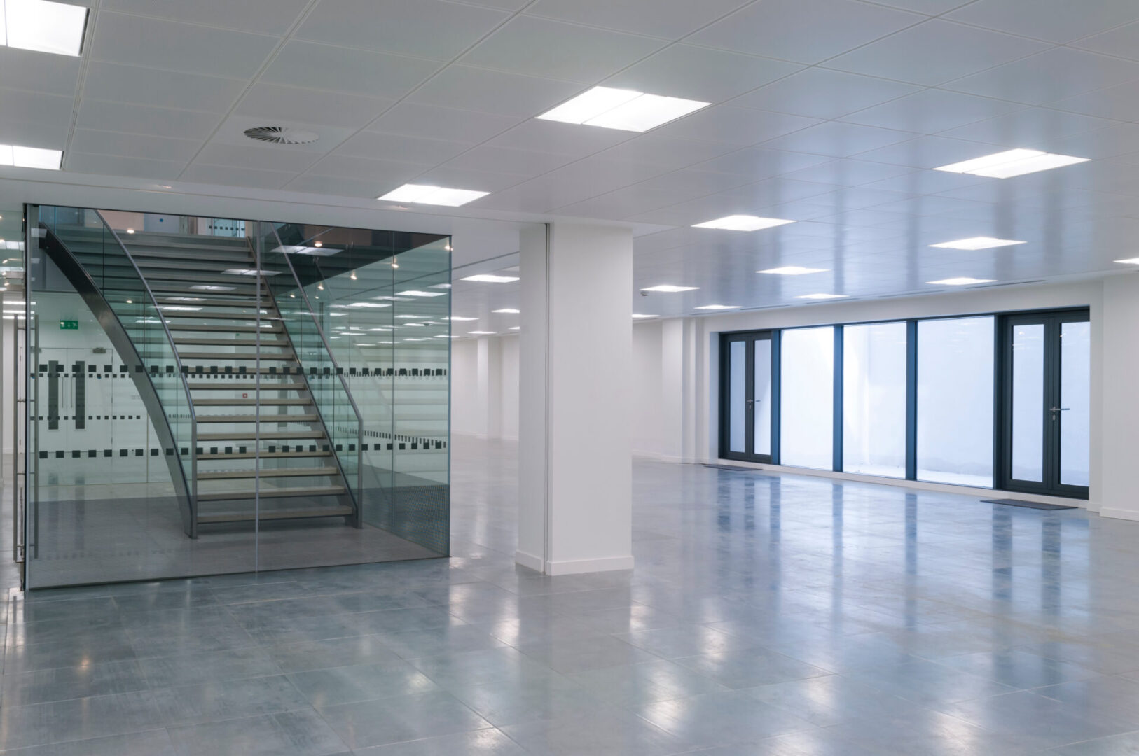 Stairs in modern office
